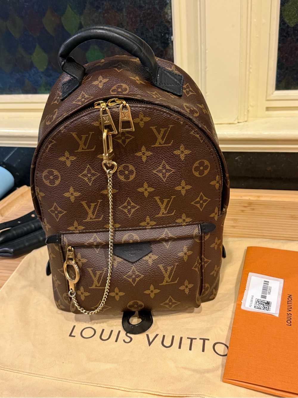 100% authentic  gorgeous !! Louis Vuitton Palm Springs  Backpack